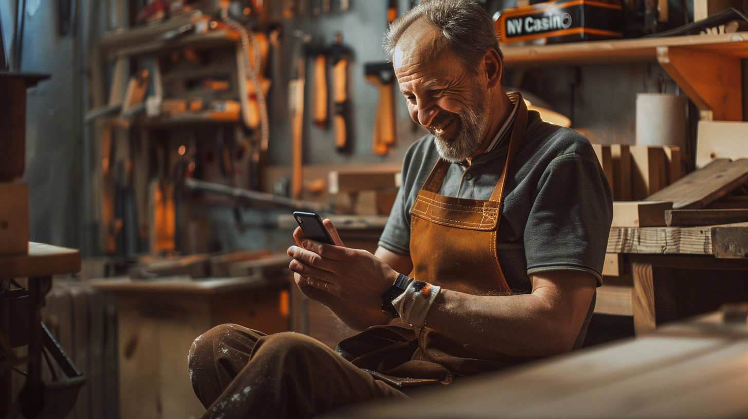 man-with-a-phone-laughing